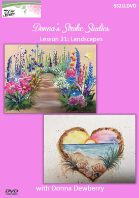 Stroke Study Lesson 21: Landscapes