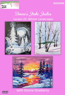 Stroke Study Lesson 22: Winter Landscapes