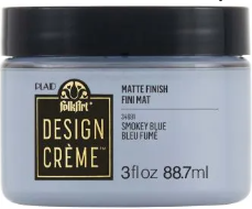 FolkArt Design Creme - Smokey Blue 34691
