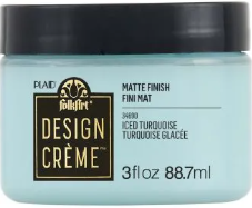 FolkArt Design Creme - Iced Turquoise 34690
