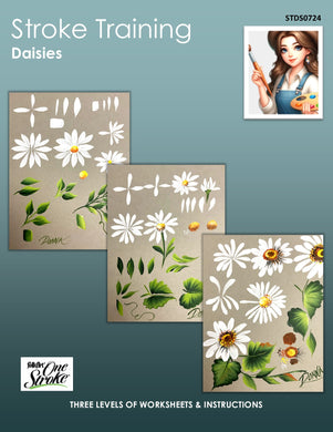 Stroke Training - Daisies Worksheet Packet