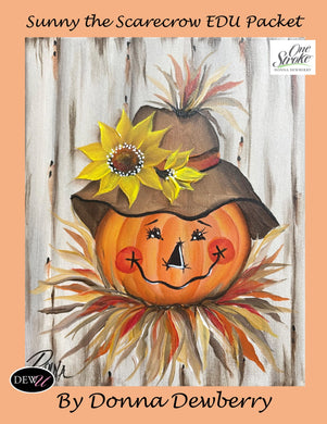 EDU Packets (Painting Parties) Sunny the Scarecrow