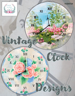 Vintage Clock Designs by Michelle James - Project Packet - Convention 2023