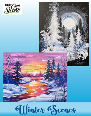 Winter Scenes Project Packet