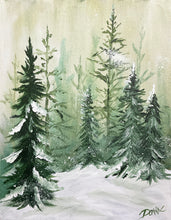 Stroke Study Lesson 22: Winter Landscapes