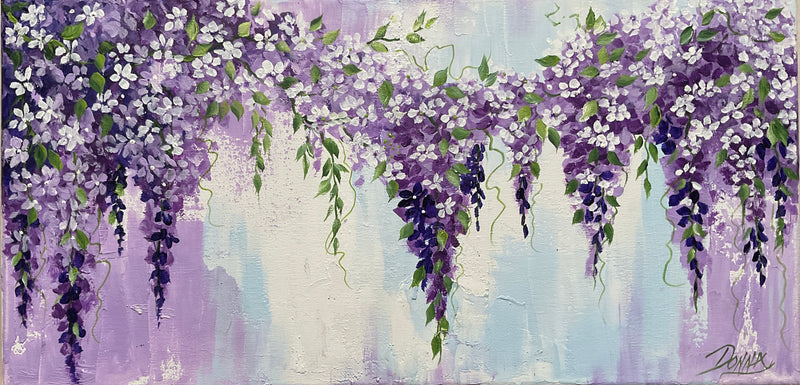 wisteria w donicy Hanging Wisteria Downloadable Video Lesson – Dewberry U