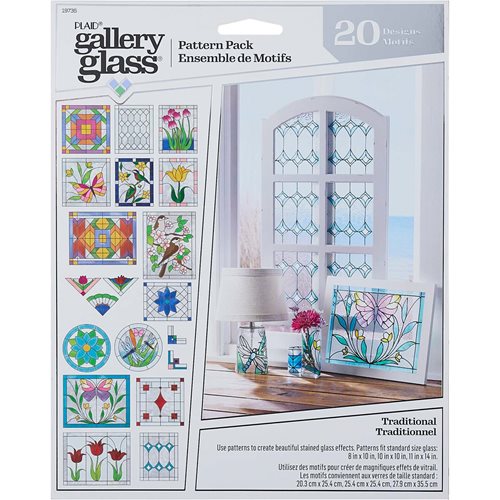 19735 Gallery Glass 20 Designs Pattern Pack - Traditional