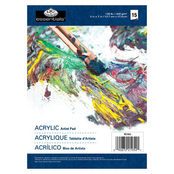 Royal & Langnickel 5x7' Artist Pad - Canvas Paper Royal & Langnickel 5x7' Artist Pad - Canvas Paper