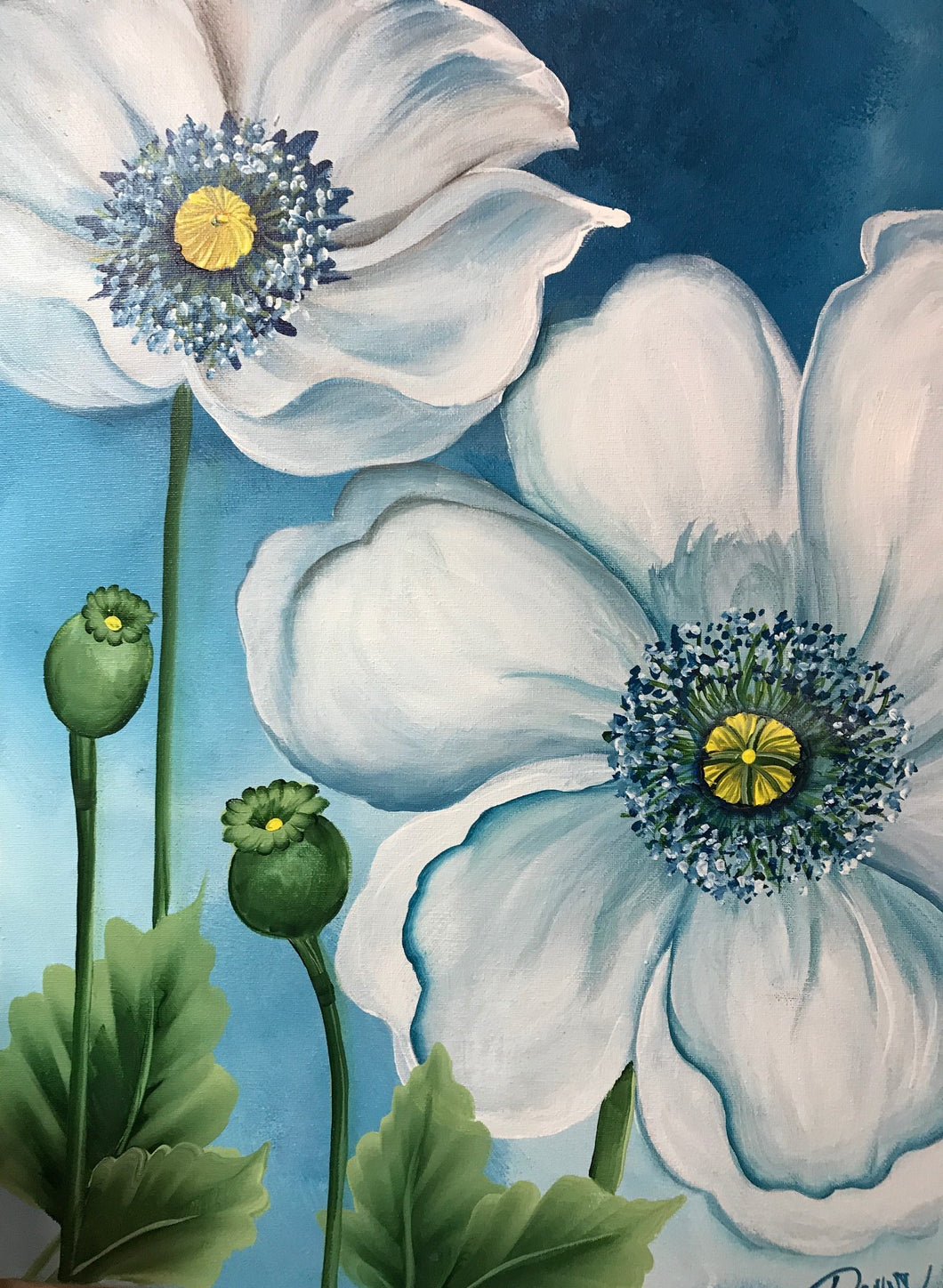 Blue Poppies Downloadable Video Lesson