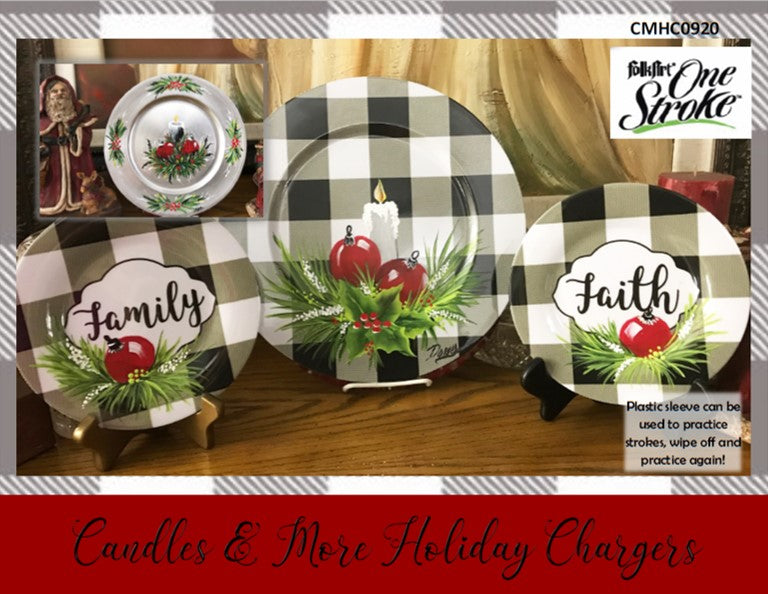 Candles and More Holiday Chargers Packet