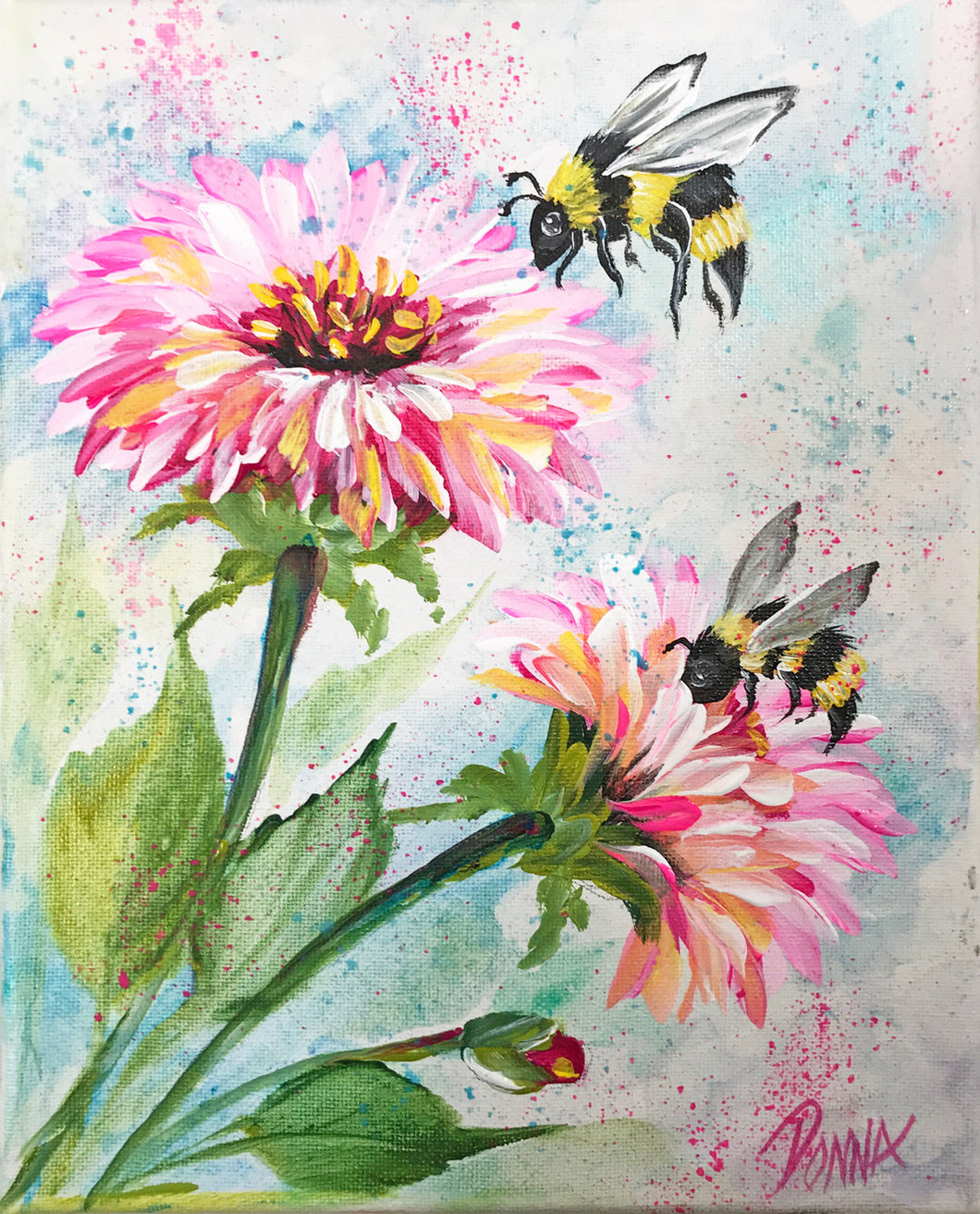Daisies and Bees Downloadable Video Lesson