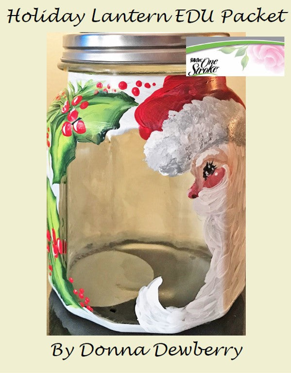 EDU Packets (Painting Parties) Holiday Lantern