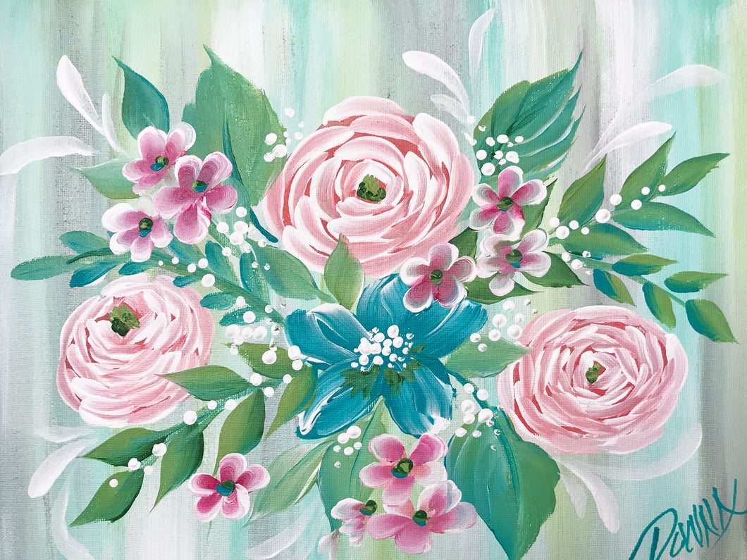 Florals and Backgrounds 2021 Downloadable Video Lesson
