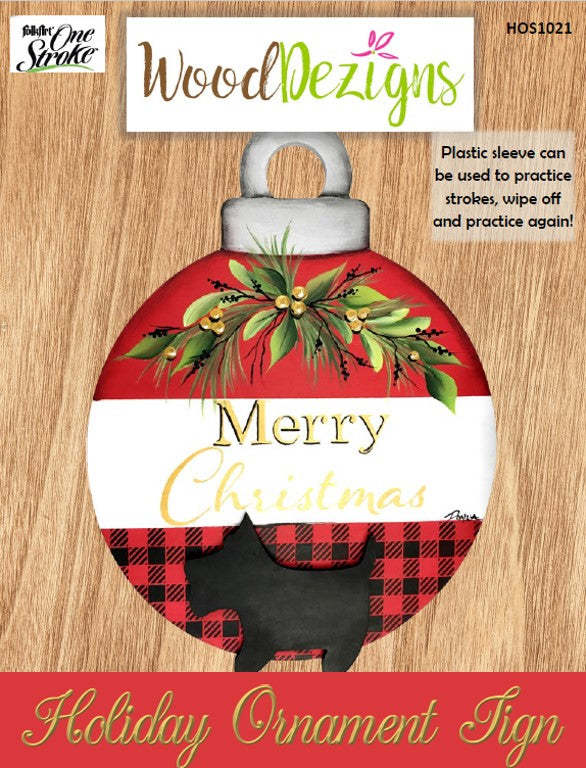 Holiday Ornament Sign WoodDezigns Packet