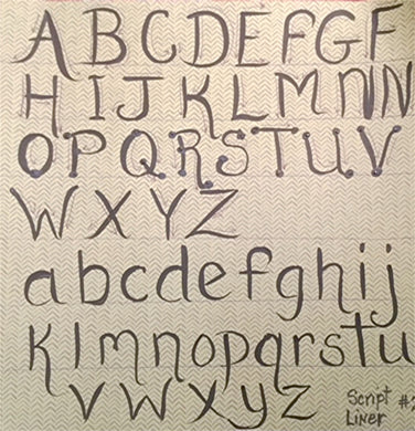 Lettering Downloadable Video Lesson