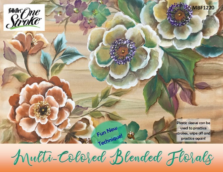 Multi-Colored Blended Florals Project Packet