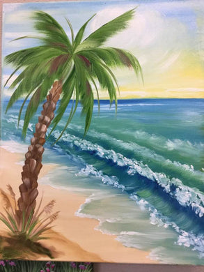 Ocean Waves Landscape -  Downloadable Video Lesson