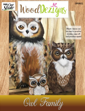 Owl Family WoodDezigns Project Packet - Convention 2021