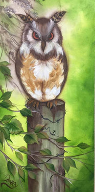 Owl on Post Downloadable Video Lesson