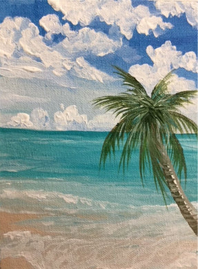 Mini Canvas - Palm Beach Downloadable Video Lesson