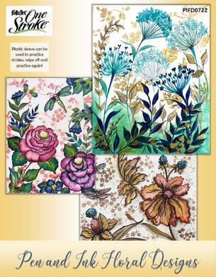 Pen and Ink Floral Designs Project Packet