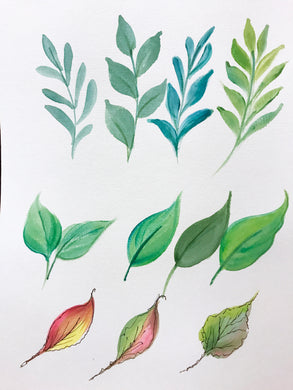 Stroke Study Lesson 16 - Watercolor Effect Designs Downloadable Video Lesson