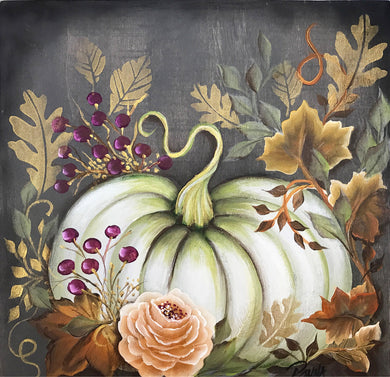 Elegant Pumpkin Flair Downloadable Video Lesson