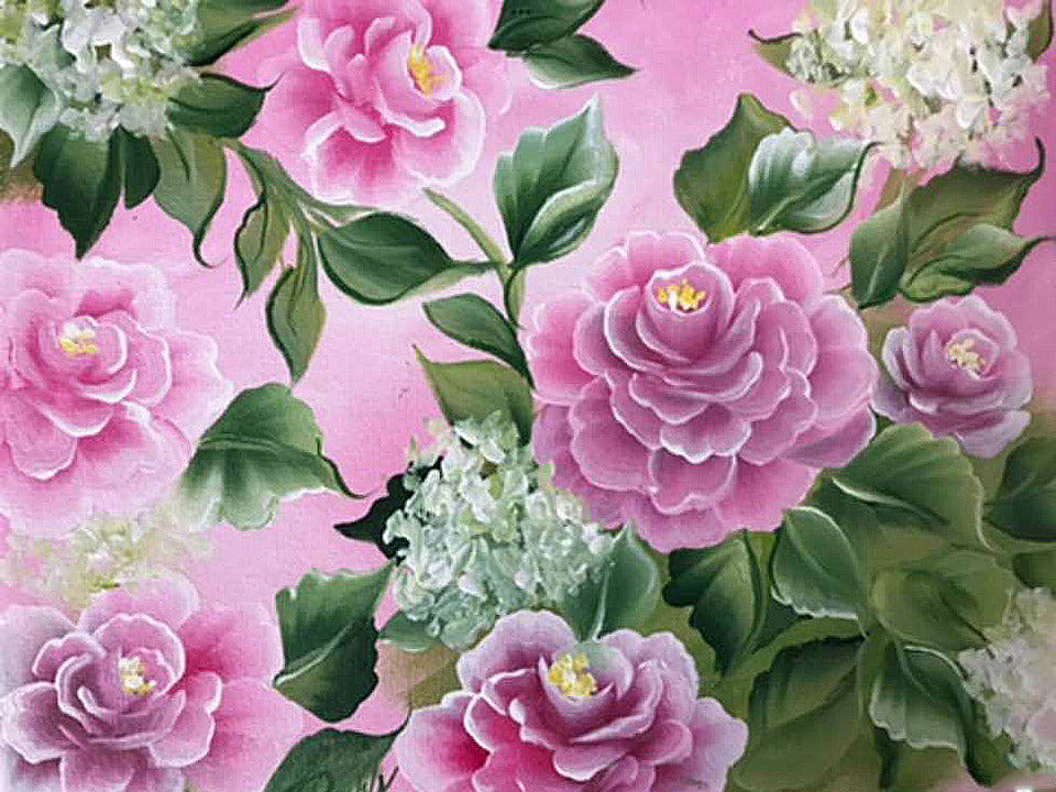 Pink Roses Downloadable Video Lesson