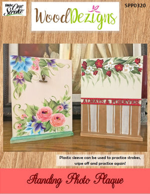 Standing Photo Plaque WoodDezigns Packet