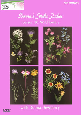 Stroke Study Lesson 10: Wildflowers DVD