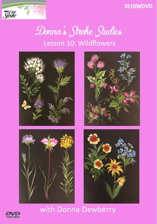 Stroke Study Lesson 10: Wildflowers DVD