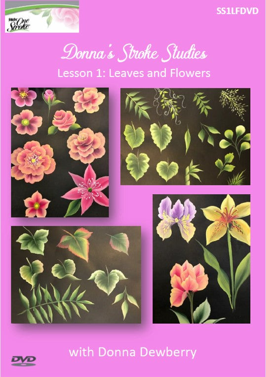 Stroke Study Lesson 1: Leaves and Flowers DVD