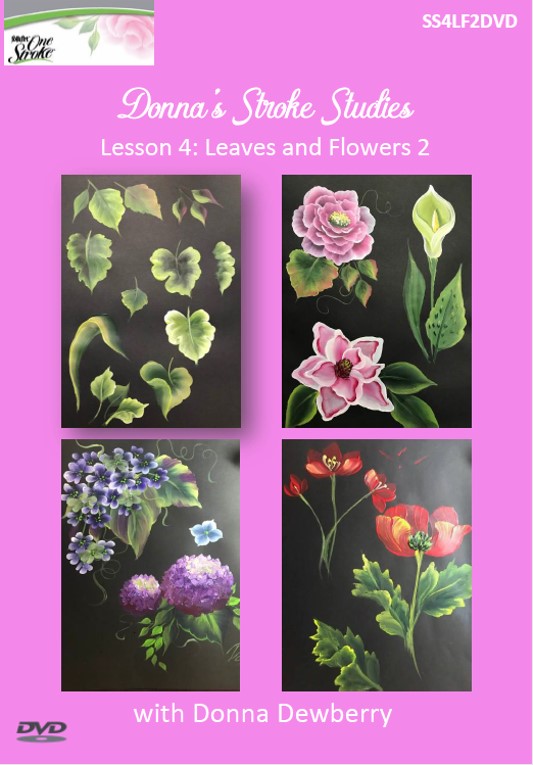 Stroke Study Lesson 4: Leaves and Flowers 2 DVD