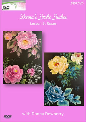 Stroke Study Lesson 5: Roses DVD