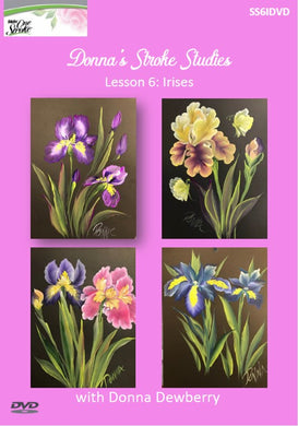 Stroke Study Lesson 6: Irises DVD