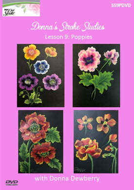 Stroke Study Lesson 9: Poppies DVD