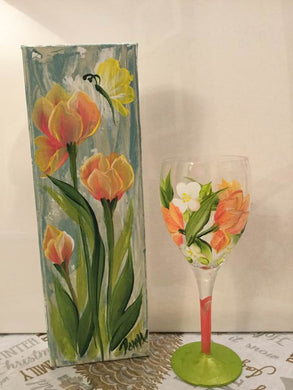 Stroke Study for Level 2 Certification: Textured Tulips - Downloadable Video Lesson