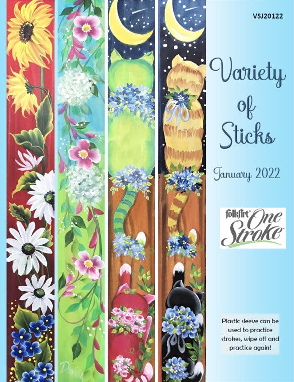Variety of Sticks Jan 2022 Project Packet