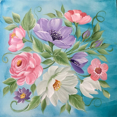Vintage Bouquet wOil Downloadable Video Lesson