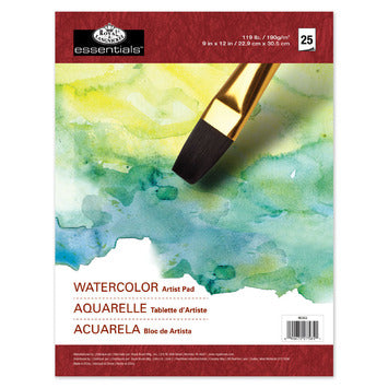 RD352 9x12 Watercolor Paper Artist Pad