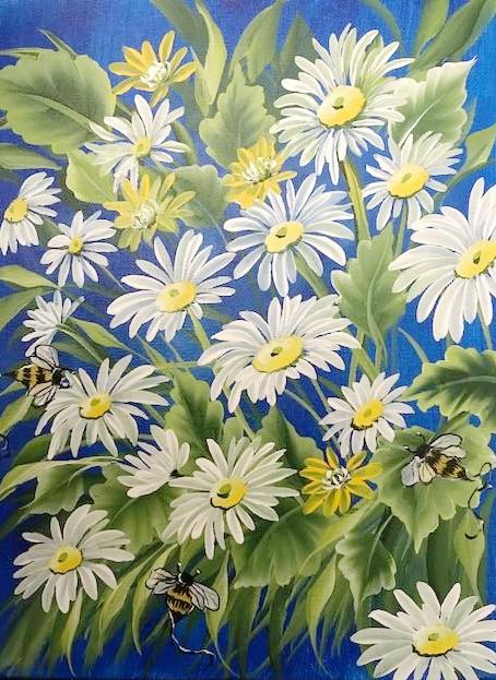 White Daisies Downloadable Video Lesson