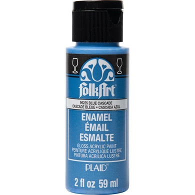 99235 Cascade Blue enamel paint