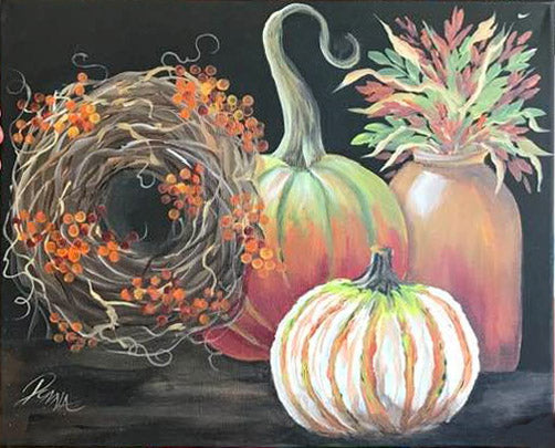 Fall Shelf Scene Downloadable Video Lesson