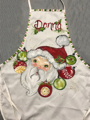 Vintage Santa on Fabric Downloadable Video Lesson