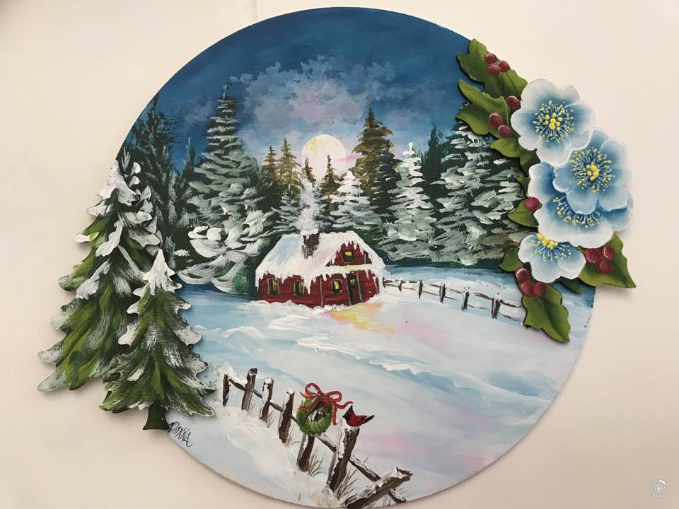 Winter Landscape Charger Downloadable Video Lesson